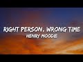 Henry Moodie - right person, wrong time (Lyrics)