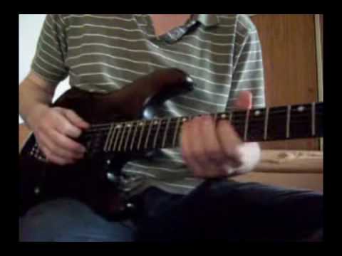 J.V.Senior  -   Arpeggio + sweeping     guitar lick