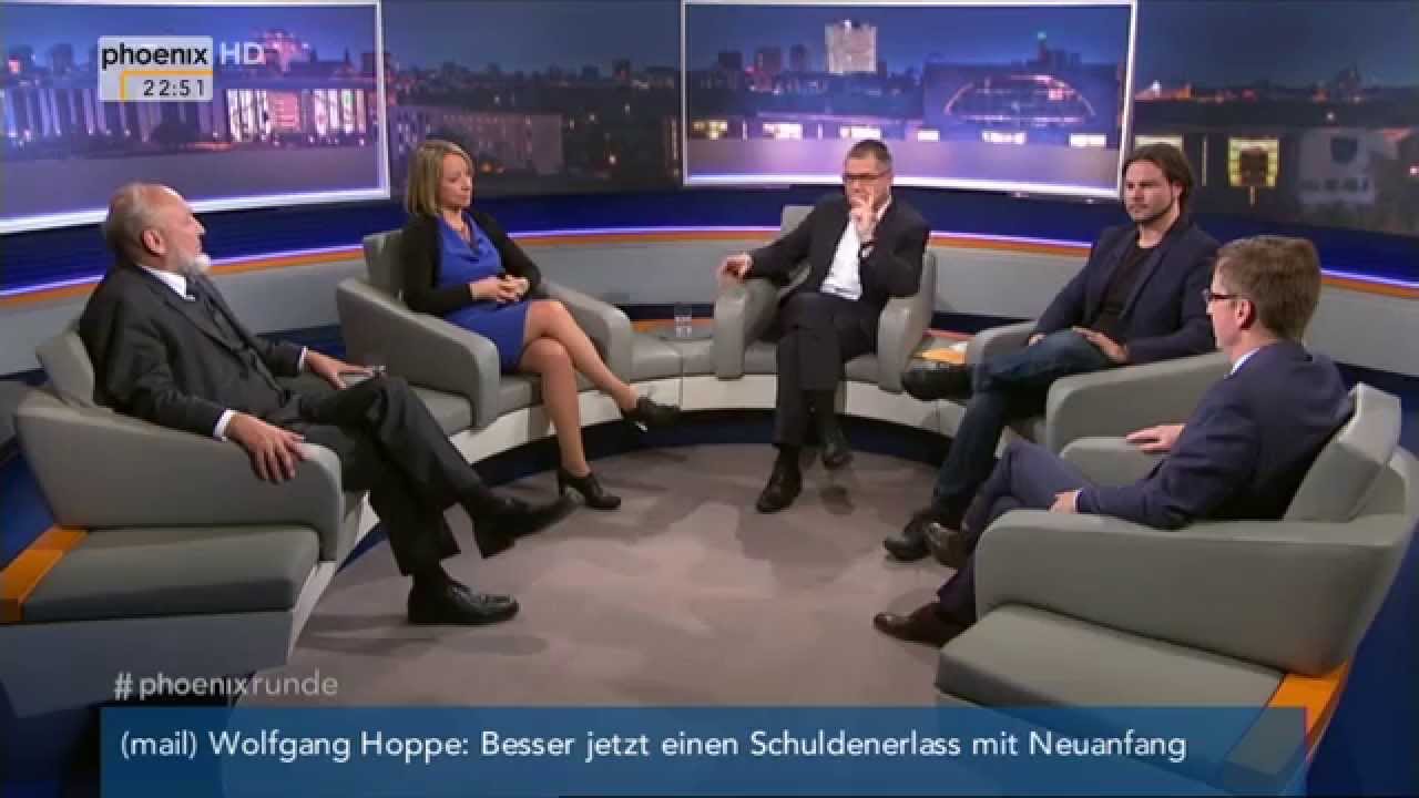 Letzter Ausweg Grexit? Athen vor dem Kollaps - #phoenixrunde, 23.04.15