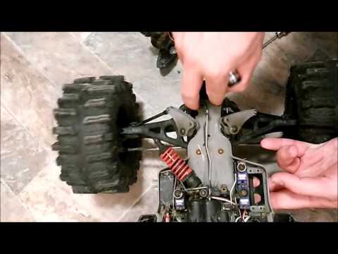 Traxxas Summit Front/Rear Assembly Removal