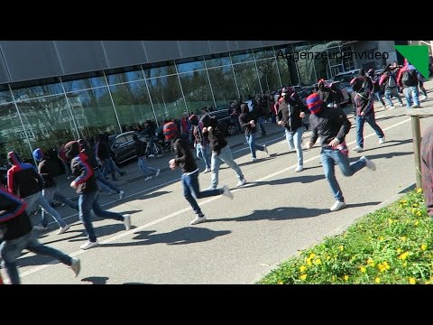 Ausschreitungen nach FCB-FCZ Spiel