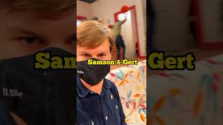 Bezoekje aan het huis van Samson &amp; Gert.