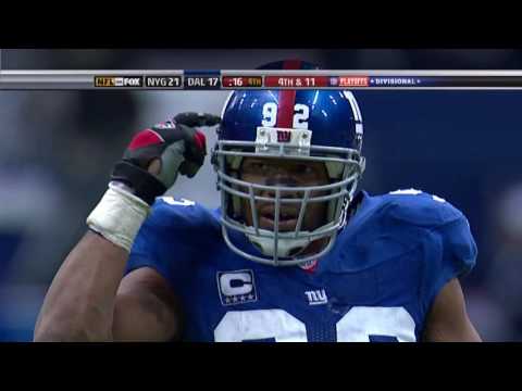 3rd down vs NYG 07 Playoffs, The play that lost the game