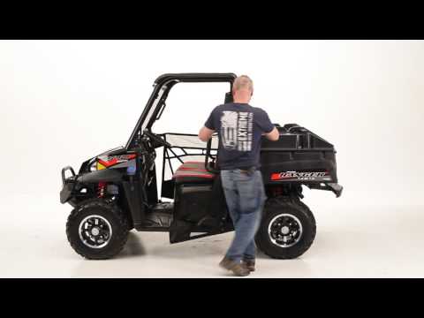 Mid-Size Polaris Ranger Windshied, Ranger Top, and othe accessories.