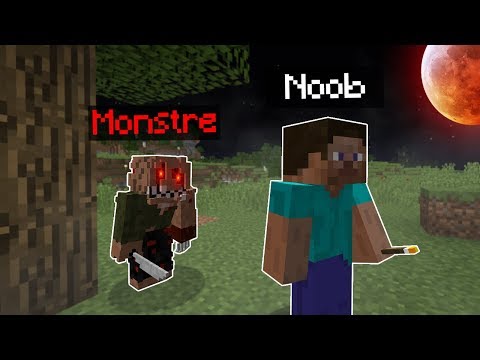 I TROLL A NOOB WITH A HORROR MAP ON MINECRAFT!