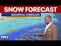 Early NYC snow forecast for Tri-State area