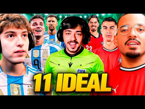 11 ACTUAL (ARGENTINA) vs. 11 ACTUAL (PORTUGAL) ft. WILL - CON ARBITRAJE: QUIEN SABE DE FUTBOL?