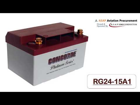 RG24-15A1 - General Aviation Part Component by Concorde Battery