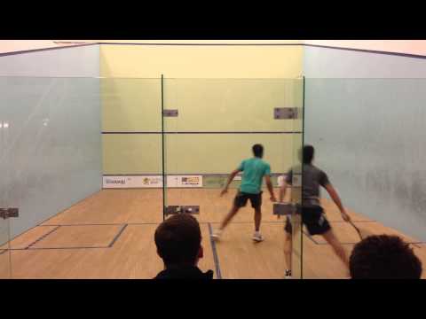 Seigo in super@seigzsquash Beast Mode - Squash Time Lapse