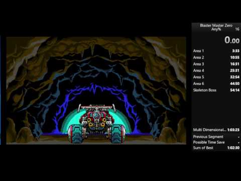 Blaster Master Speedrun 52:57