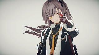 【ドルフロ２MMD】リヴァ・UMP４５/ドーナツホール【ドールズフロントライン２】