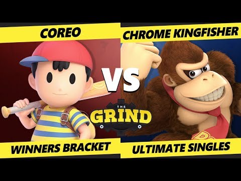 Smash Ultimate Tournament - Coreo (Ness) Vs. Chrome Kingfisher (DK) - The Grind 87 SSBU Winners Rd4