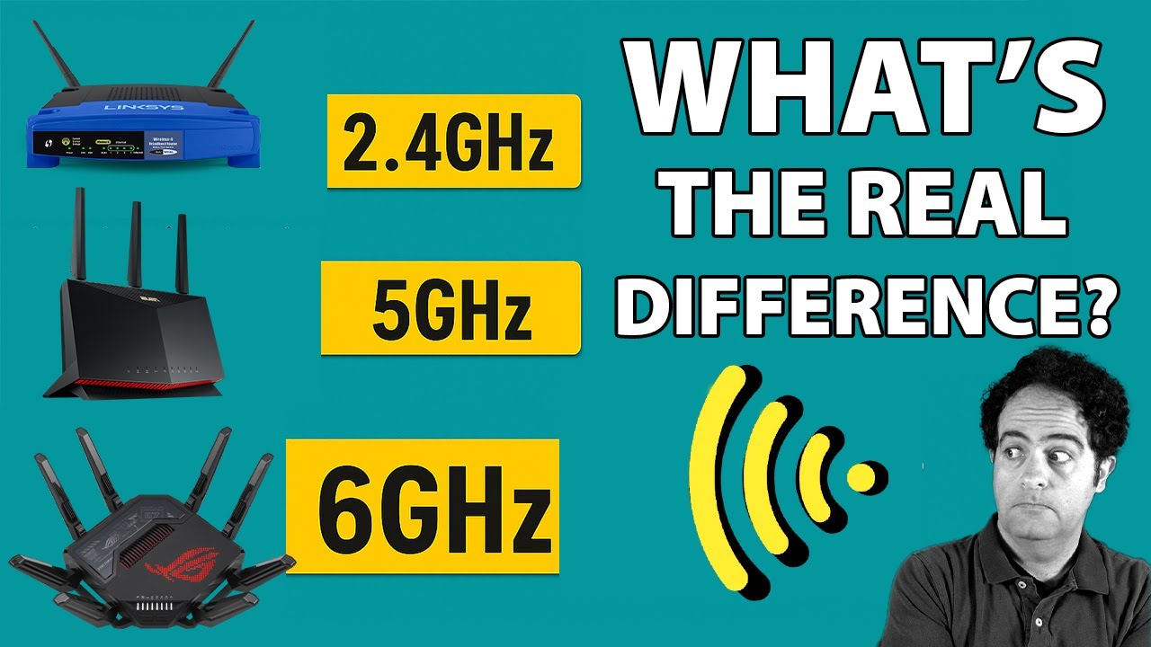 2.4GHz vs 5GHz vs 6GHz Wi-Fi – What's the Real Difference?