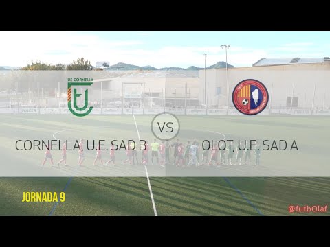 Jornada 9 Lliga Juvenil Nacional 25 26  Cornellà  B vs Olot U E  SAD A
