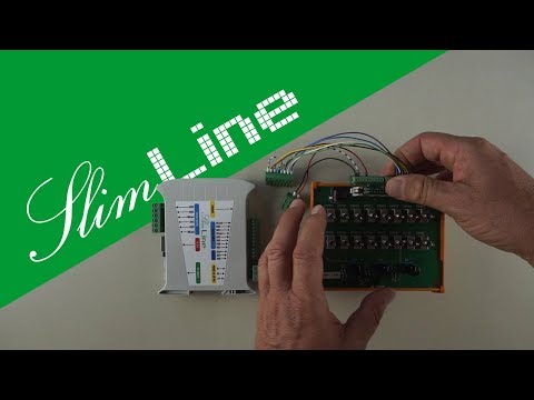 Utilizzare SlimLine - Unboxing e collegamento al simulatore