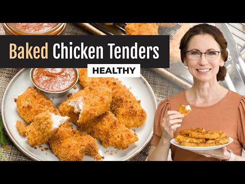 Gluten-Free Chicken Tenders Baked Healthy and Crispy