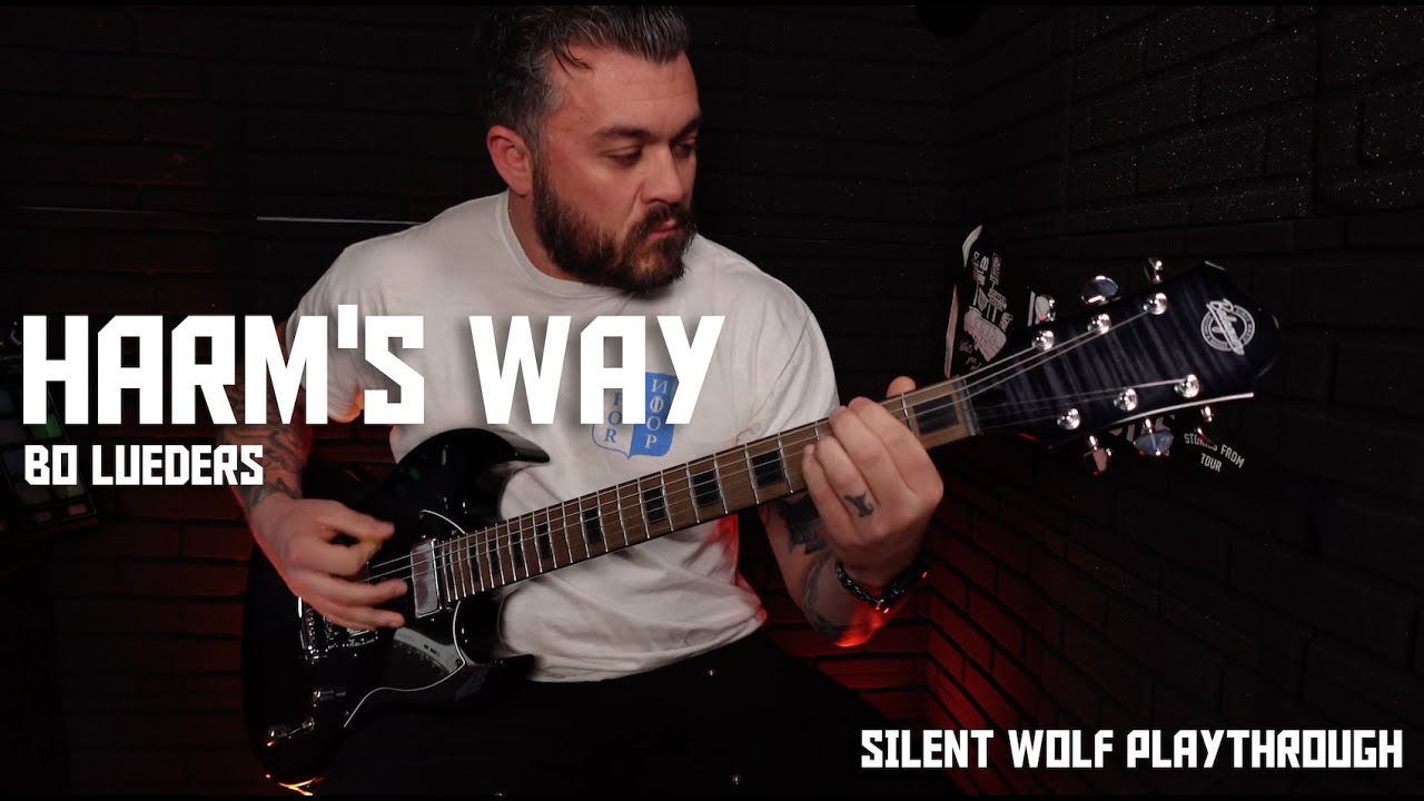 Bo Lueders (Harm's Way) Silent Wolf Playthrough | Balaguer Guitars - YouTube