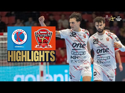 Kolstad Håndball 🆚 One Veszprém HC | HIGHLIGHTS | Machineseeker EHF Champions League 2025/26