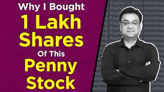 I Bought 1 LAKH SHARES of this PENNY STOCK | penny stocks to buy now 2022 | best penny stocks 2022