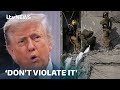 Israel Iran Ceasefire Now In Effect Says Trump As He Urges Them Not To Violate It ITV News