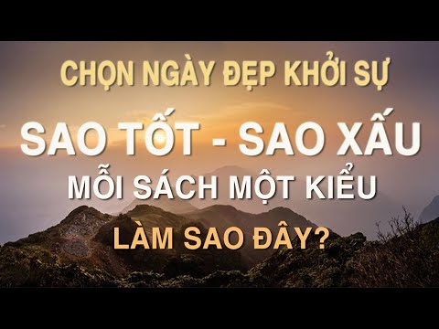 Sao tốt Sao xấu: Mỗi sách một kiểu - Làm sao đây? #phongthuy #phongthuynhao #phongthủytàilộc