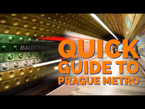 How to use the Prague metro