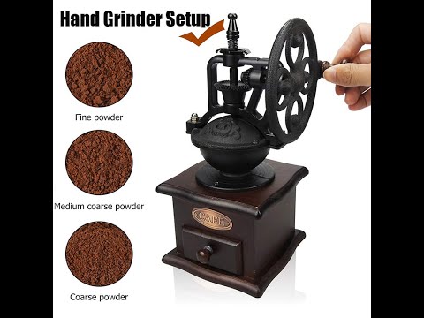 Best Vintage Hand Coffee Grinder Setup – Easy DIY Tutorial