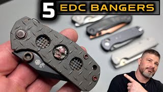 All 5 Are Kick Ass Knives