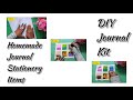 DIY JOURNAL SET How To Make Journal Set At Home DIY Journal Kit DIY Journal Stationary