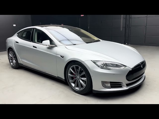 2014 TESLA MODEL S SEDAN DUAL AC ELECTRIC MOTORS P85D SEDAN 4D