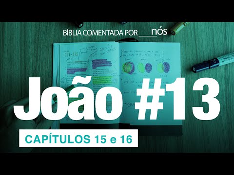 JOÃO COMENTADO POR _nós_ - dia #13 (Capítulos 15 e 16)