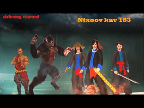 Tub ntxoov kav Shaman ntu 183 - Tswv luj kim vs Xeeb pov - Phim nyuj vais - Hauj sam dab