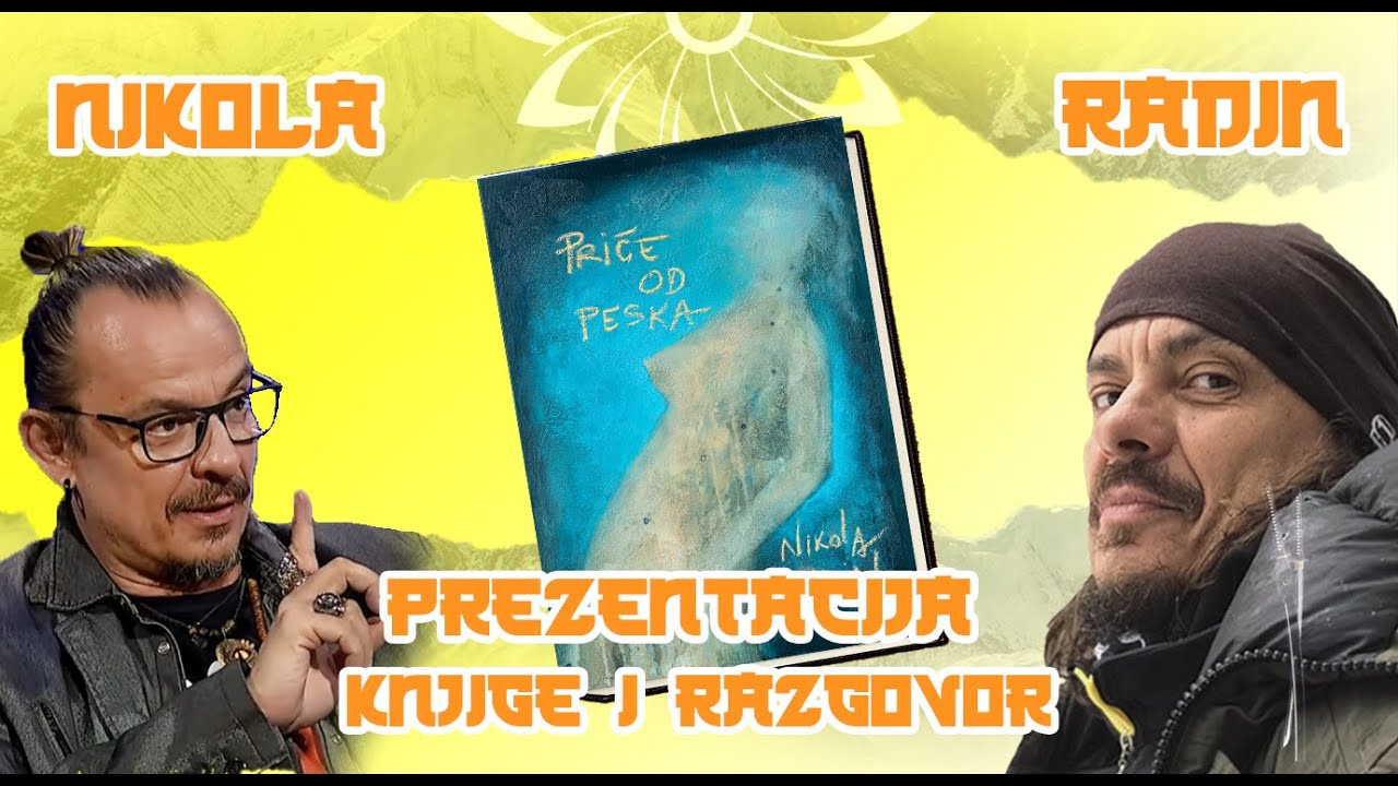 Nikola Radin - Promocija knjige PRIČE OD PESKA - Dom Kulture NOVI SAD