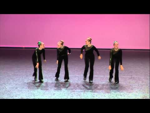 AMBER, JASMINE, JESS & JESS, TAP QUARTET. Team England.  Dance World Cup