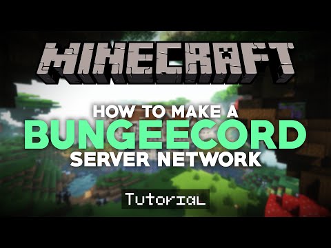 How To Make A BungeeCord Server Network (Detailed Minecraft Tutorial)