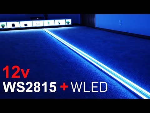 12v WS2815 with WLED / ESP32 - Setup, Power, Control