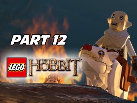 LEGO: The Hobbit Walkthrough Part 12 - Orc Showdown (PS4 1080p Gameplay)