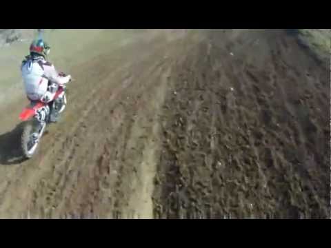 Bad 85cc Motocross Crash - GoPro HD