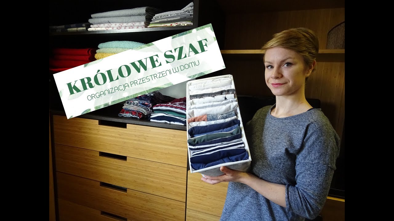 Pomysł na pojemniki do szuflad II Porady Królowych Szaf Odc. 8