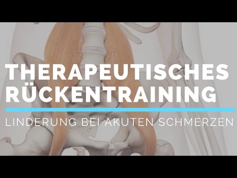 Professionelles Rückentraining gegen akute Schmerzen