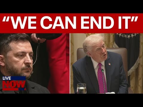 Video | FULL: Trump &amp; Zelenskyy meet in war room, Tomahawk missiles to Ukraine