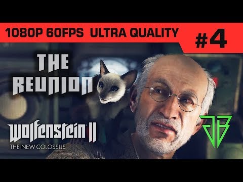 WOLFENSTEIN 2 The New Colossus Gameplay Walkthrough Part 4 - No Commentary (1080p60 Ultra Settings)