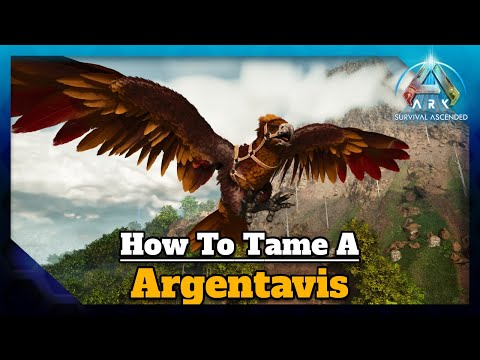 How to tame a Argentavis in Ark Ascended