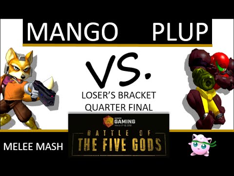 BotFG - Mango (Fox) v Plup (Samus, Sheik) Losers Bracket Quarter Final SSBM