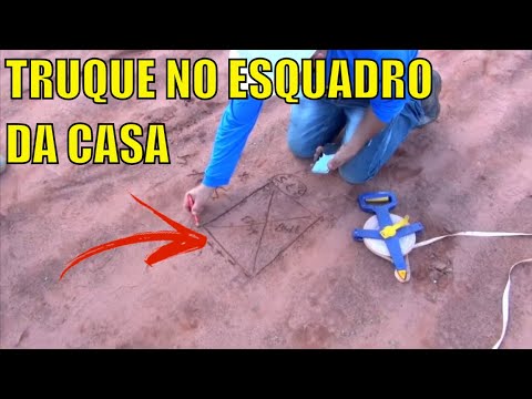 TRICK TO PUT A SQUARE IN THE CONSTRUCTION OF THE HOUSE. NEVER SEEN BEFORE.