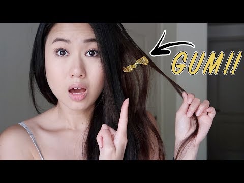 How To Get Gum Out Of Hair Without Cutting It | 7 Best Ways To Get Gum Out Of Hair