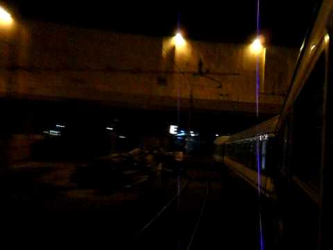 Exp 854 Freccia del Sud operazioni  d' imbarco a Messina Marittima