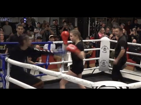 Slim Mill Vs Viivi Hakkinen LEVELI FIGHT NIGHT III
