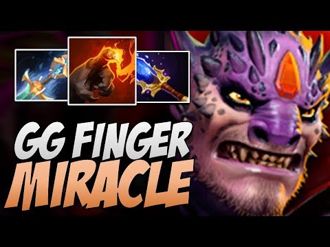 Liquid.Miracle Lion - 1 HIT FINGER | Dota Gameplay
