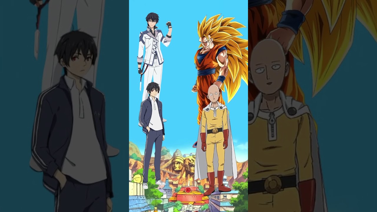 Anos & Wang ling vs Goku & Saitama #dragoball #anime #anos #wangling #goku #saitama #opm